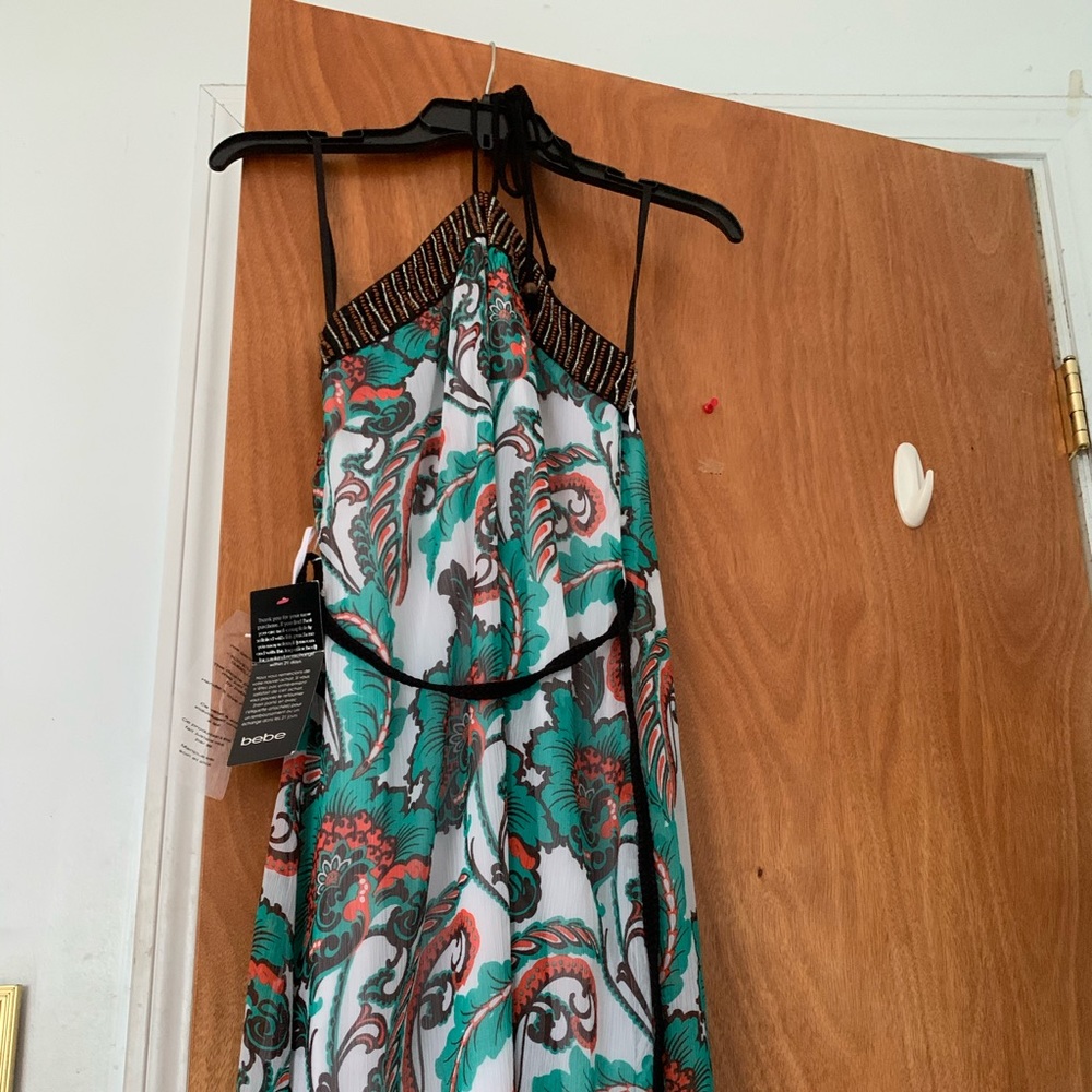 Bebe Strapless Maxi Dress size 2
